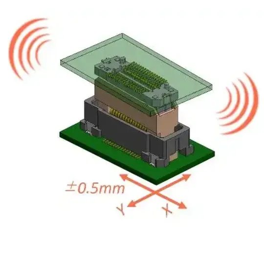 The function and principle of a floating connector