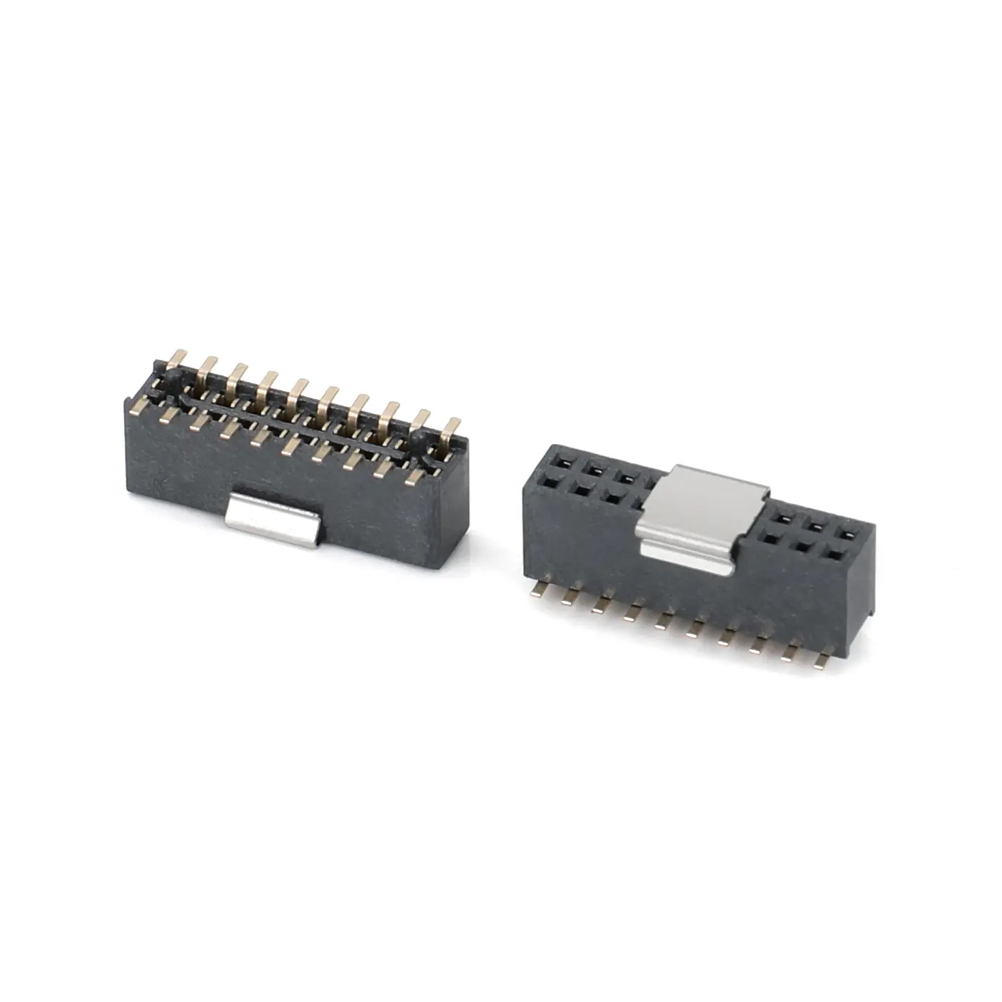 1.27mm SMD Double Row Female Socket (HS127SB-0430-M)